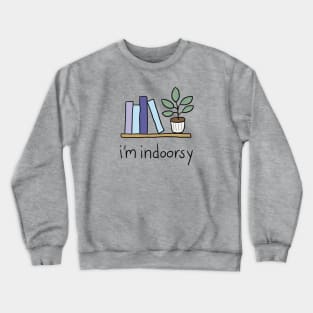 Bookshelf Indoorsy Crewneck Sweatshirt